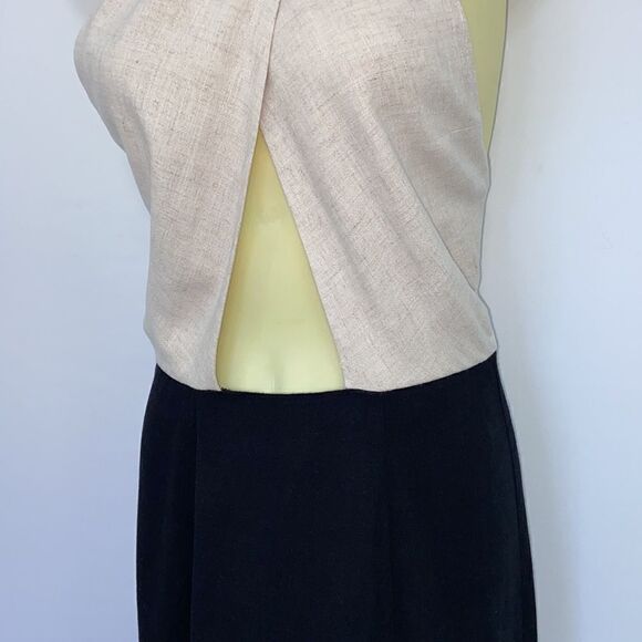 Show Me Your MuMu Dress “Millie” Maxi Cross Over Halter Open Back NWT Sm… - Picture 3 of 9